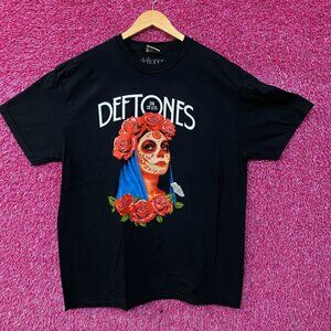Deftones Dia De Los Muertos Catrinas Sixth Annual Graphic T-Shirt XL